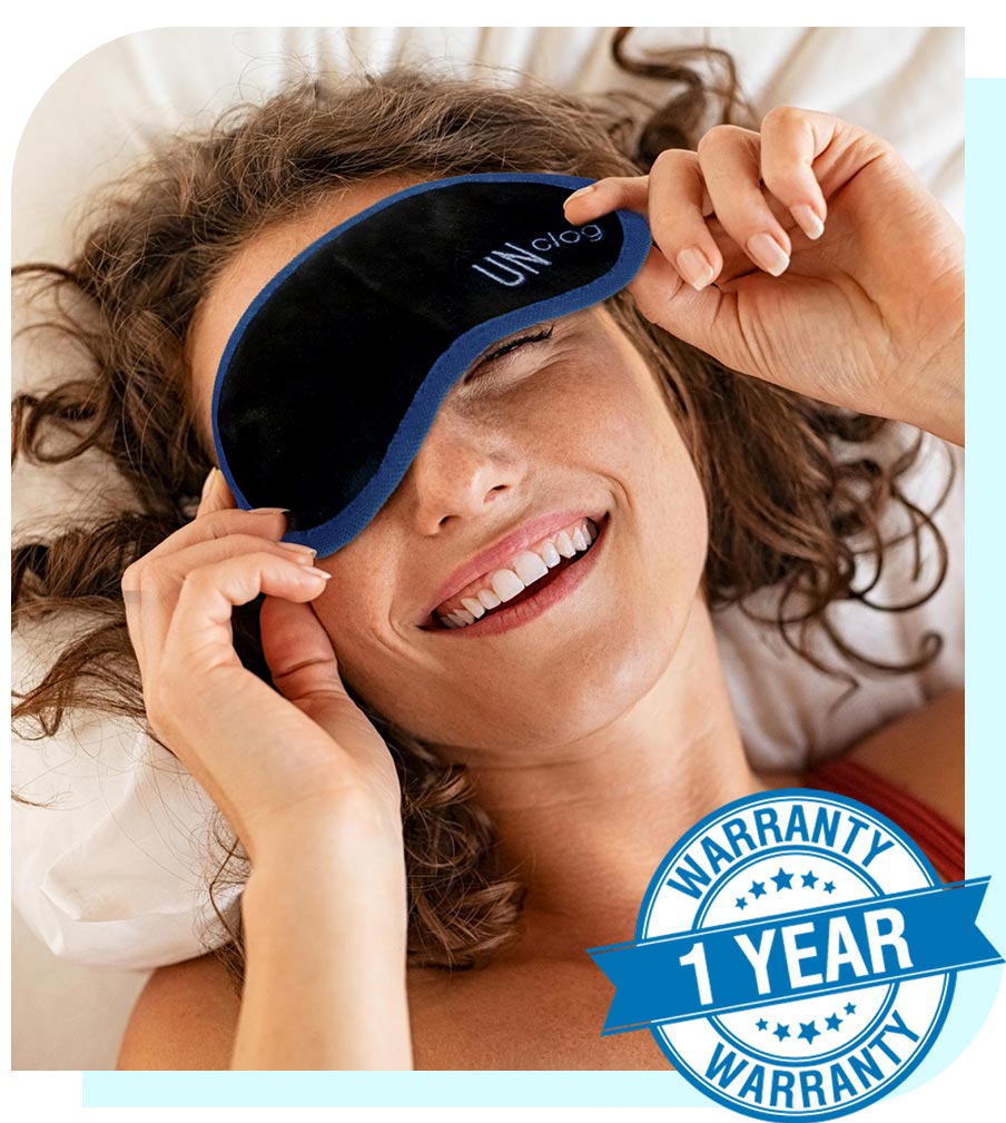 Eye Mask For Dry Eyes NATURAL RELIEF blepharitis, stye MGD