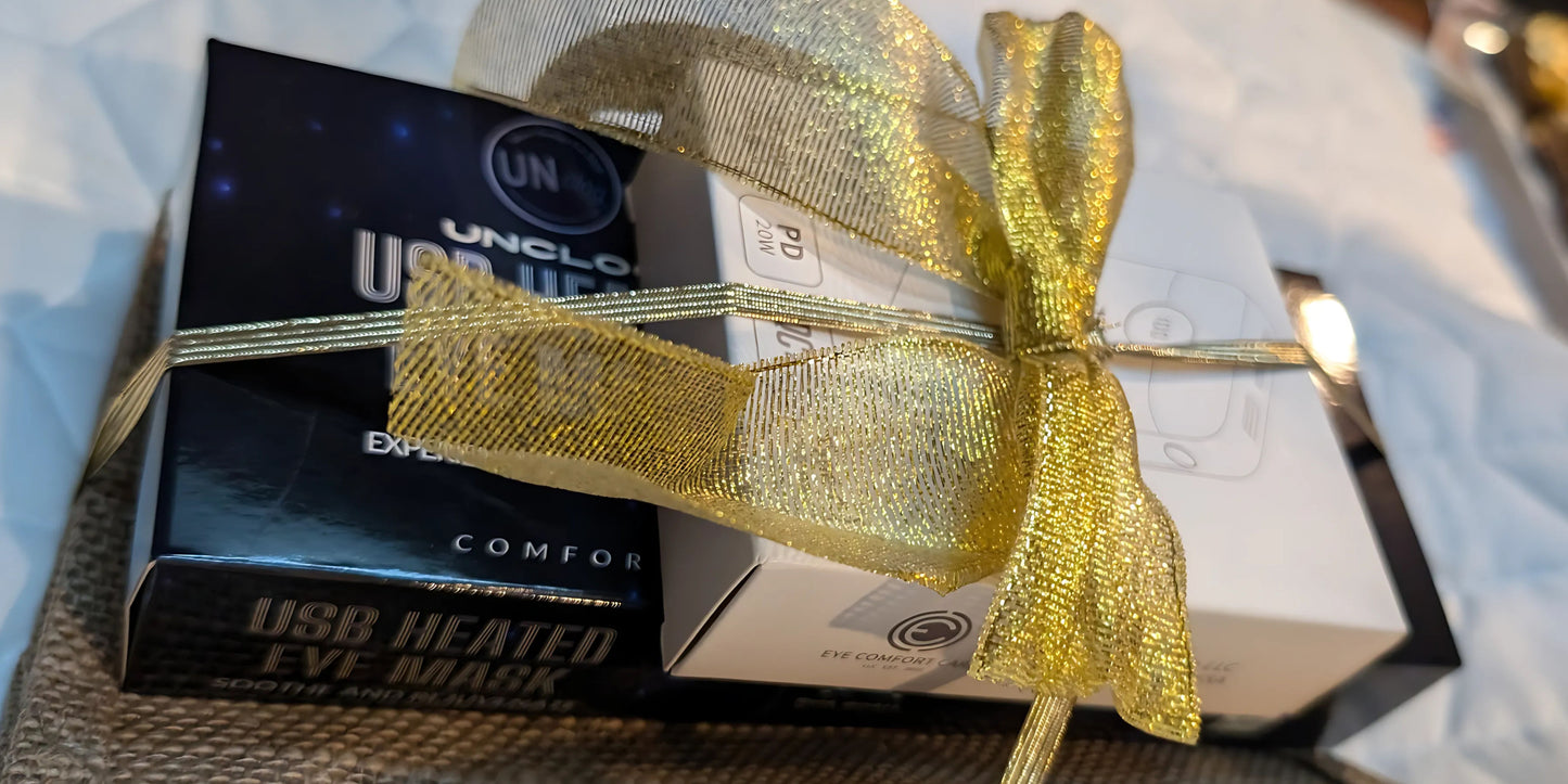 UNCLOG Heated Eye Mask with Power Bank – Soothing Relief for Dry Eyes & MGD | Limited Time Special!