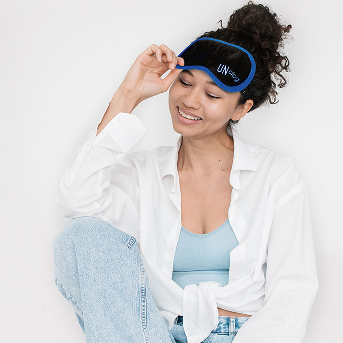 unclog mask happy girl image