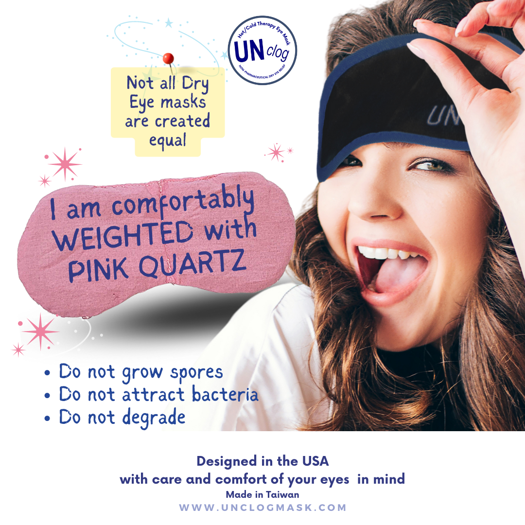 UNCLOG heated mask for sensitive eyes with MGD relief