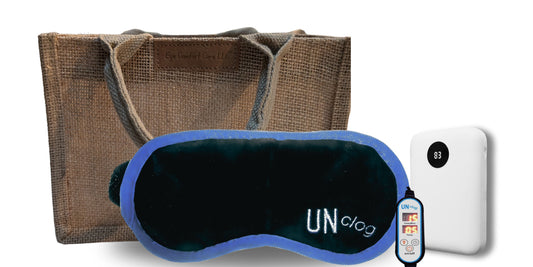 UNCLOG Heated Eye Mask with Power Bank – Soothing Relief for Dry Eyes & MGD | Limited Time Special!