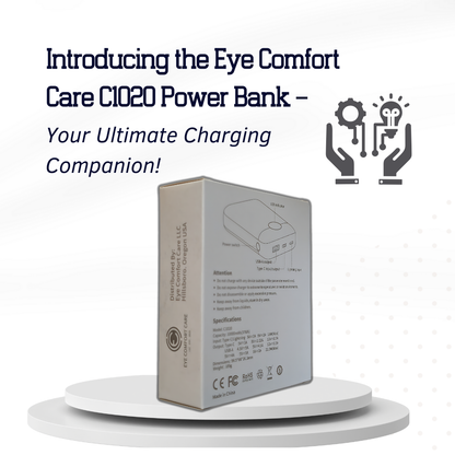 Fast-charging battery for UNCLOG Mask – the perfect holiday gift for eye care and relaxation.