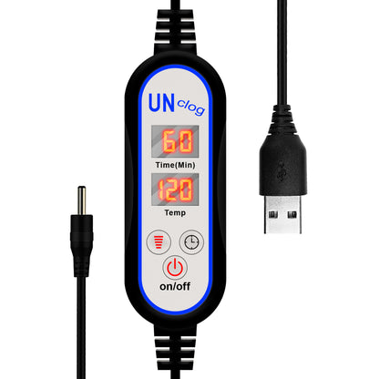 Digital Display Controller for Heated Eye Mask – Adjustable Heat & Time Settings for Eye Heating Pad, Warm Eye Compress, and eye heating pad for dry eyes